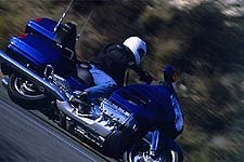 The Gold Wing gained quite a bit in terms of cornering prowess, but its true strength lies in its motor.