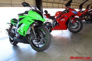 Two out-of-the-box race-ready motorcycles!