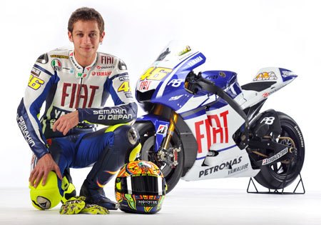 Valentino Rossi is ready to defend his MotoGP crown.