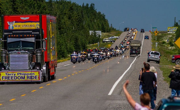 Motorcycle Rally in Ontario