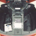 Honda Pacific Coast 800 trunk head-on