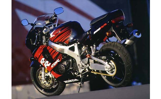 1998 Honda CBR900RR black red static