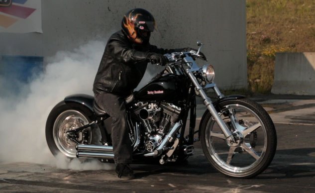 King of the North Dragway Custom Harley-Davidson