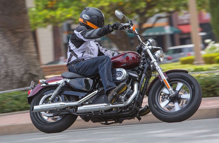 2015 Harley-Davidson Sportster 1200 Action - Motorcycle.com.