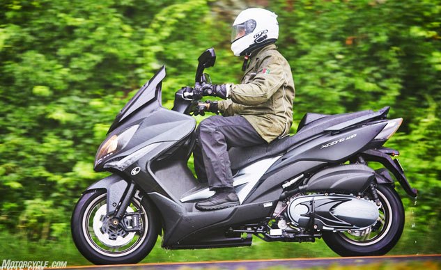 2018 Kymco Xciting 400i scooter review