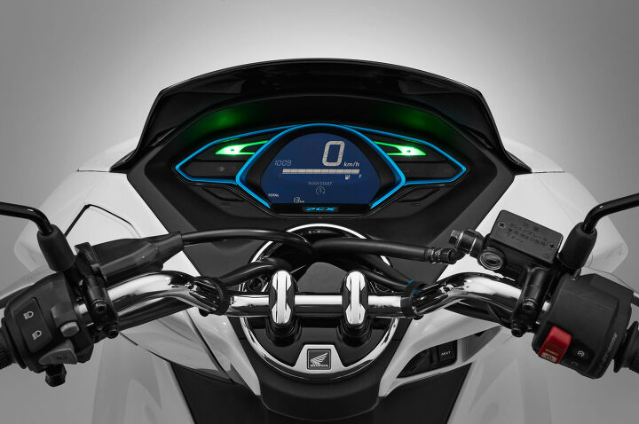 Honda PCX Scooter Goes Hybrid and Electric