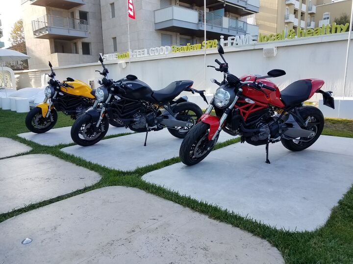 2018 Ducati Monster 821 First Ride