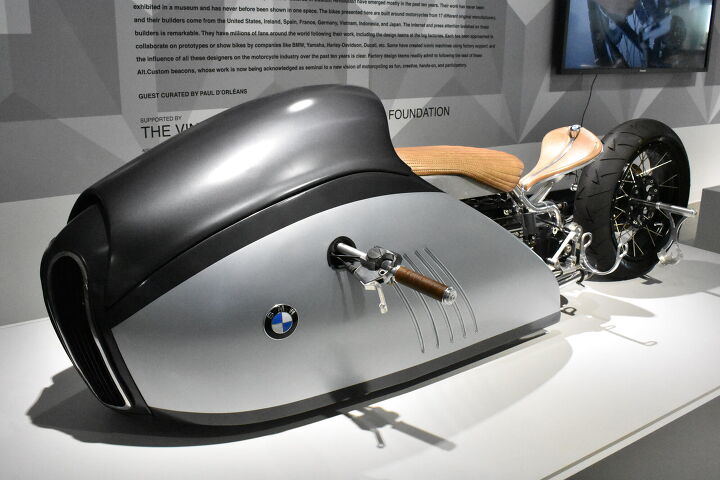 Petersen Automotive Museum "Custom Revolution" Motorcycle Exhibit