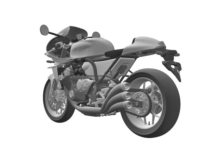 Six Cylinder Honda CBX Design