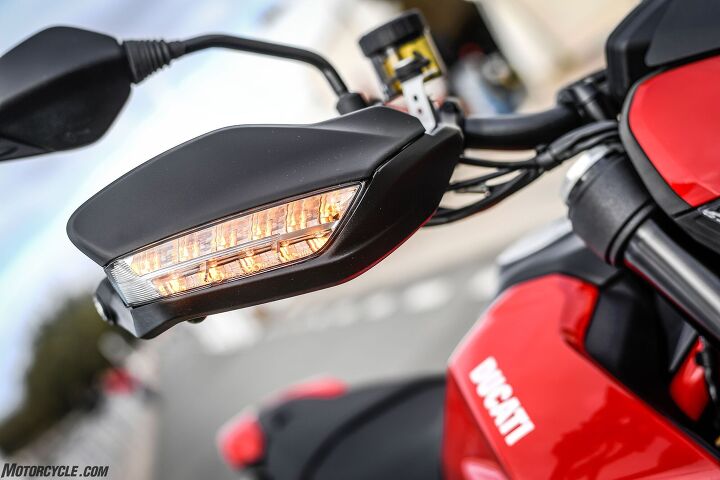 2019 Ducati Hypermotard 950 hand guard turn signals