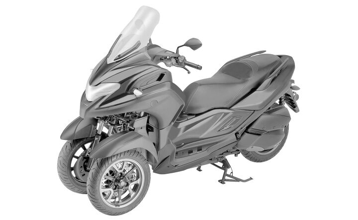 Bevæger sig internettet Ged Design Filings Reveal Production Version of Yamaha 3CT Scooter - Motorcycle .com