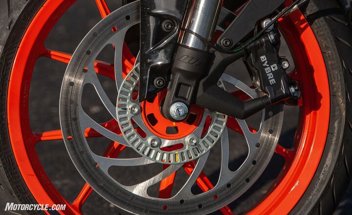 2019 KTM 390 Duke front brake