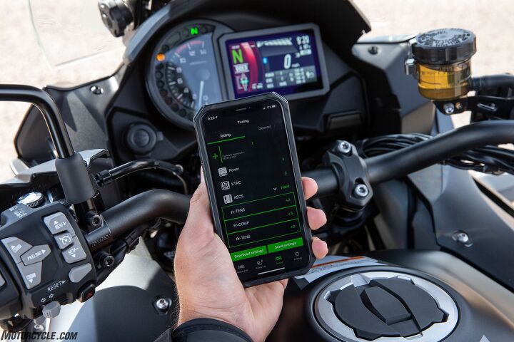 2019 Kawasaki Versys 1000 SE LT+ Rideology app