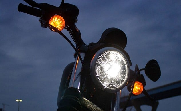7"inch DOT Approve LED Headlight Halo Headlamp for Honda Ymaha Suzuki Motorcycle 