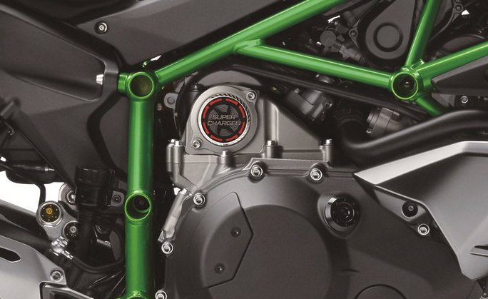 Kawasaki H2 supercharger