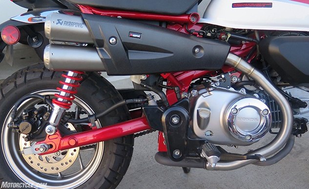 MO Tested: Akrapovic Exhausts for Honda Monkey - Motorcycle.com