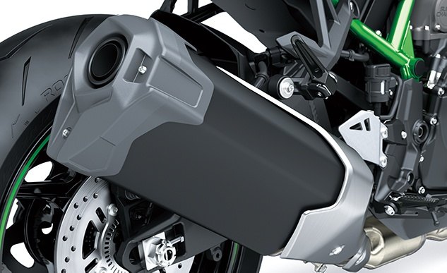 euro 5 emission standards - 2020 Kawasaki Z H2 Exhaust
