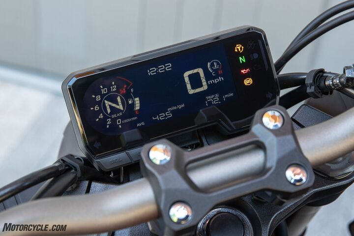 Honda CB650R display