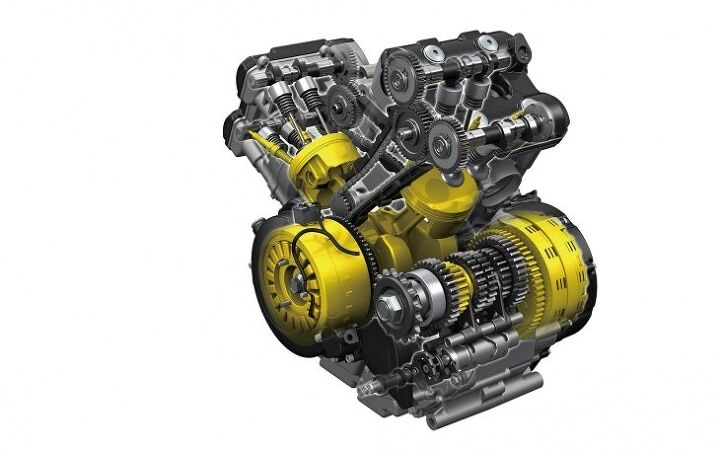 2014 Suzuki V-Strom 1000 engine