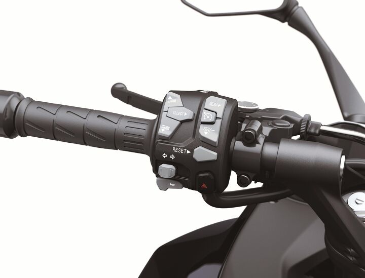 2020 Kawasaki Ninja 1000SX switchgear
