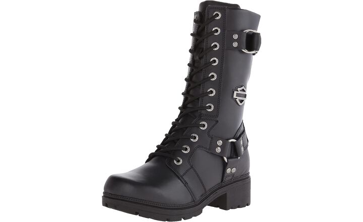 harley davidson leather boots for womens