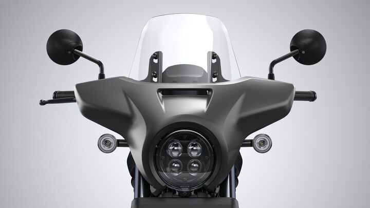 21 Honda Cmx1100 Accessory Front Fairing Motorcycle Com