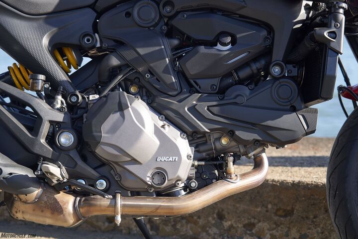 2021 Ducati Monster engine