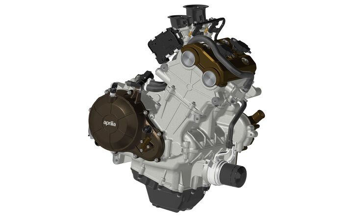 2021 Aprilia Tuono 660 engine