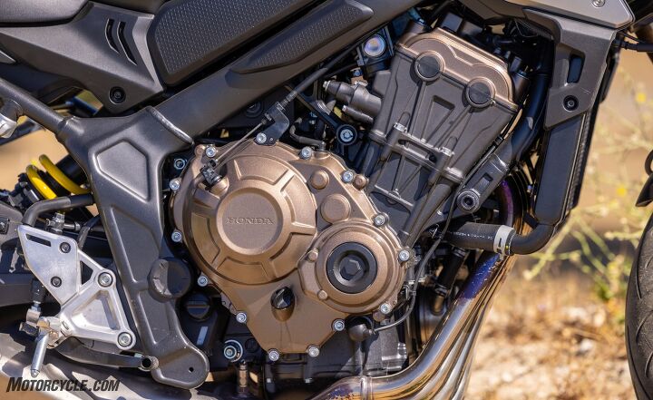 2021 Honda CB650R engine