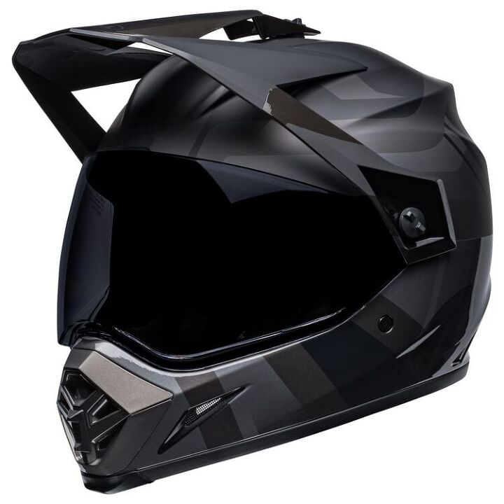 Helmet Motorcycle Scooter ECE 22-05 Sun Visor Full Face Graphic A-Pro Silver 