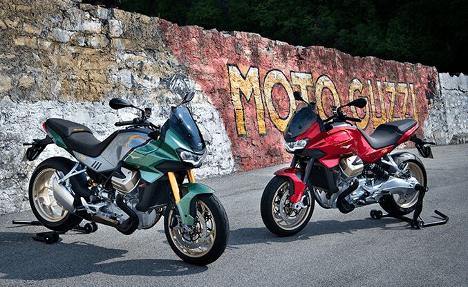 new Moto Guzzi V100 Mandello