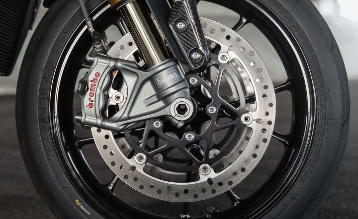 Triumph Speed Triple 1200 RS Brembo Stylema brake calipers