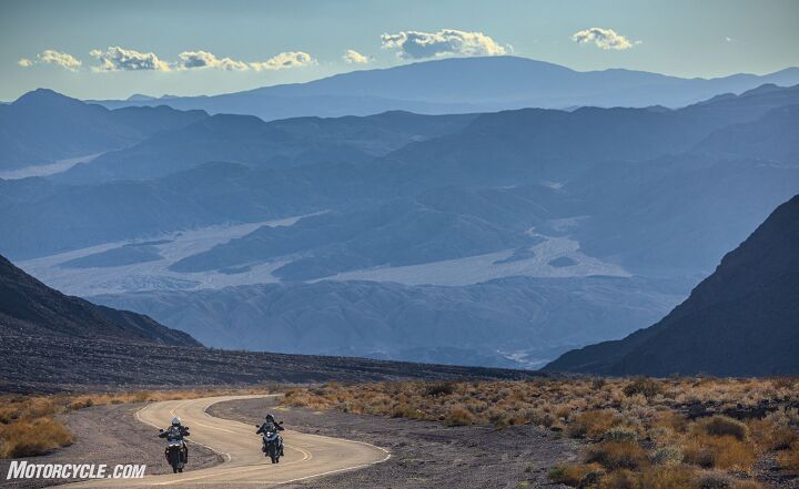 motorcycles in death valley