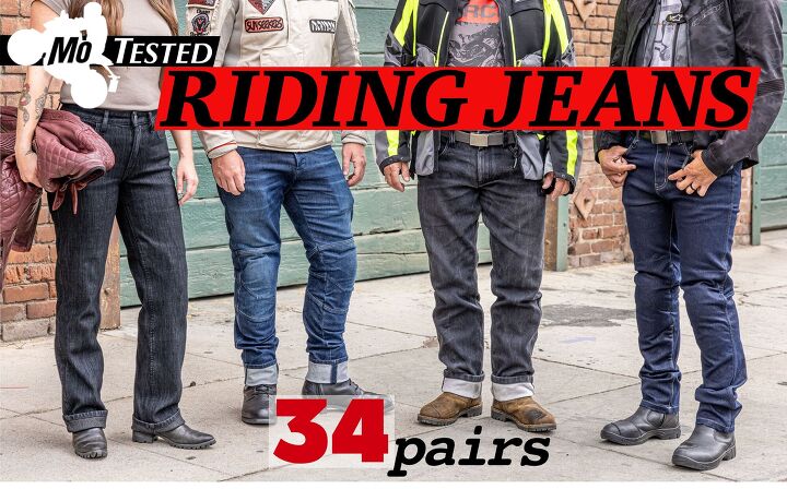 Riding jeans