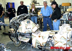Even Jay Leno is mortified, er... um, impressed with this baddest Boss Hoss.
