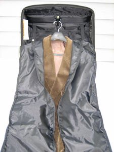 The Garment Bag works better than most standard bags people often use and would be especially useful for those "business trips" that you take on your "motorcycle." 