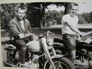 John and Willie G. Davidson, 1952 