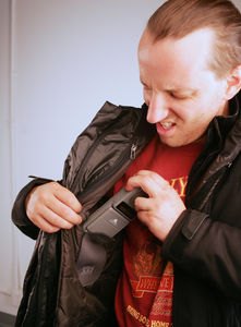 The cell phone pocket is too small for modern phones.
