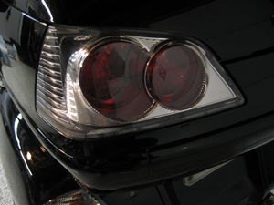 The new "clear-lens" taillights give off more light, but most who saw them seemed to think the older style looked more "integrated" into the bike's design.