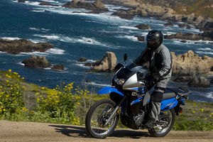 A fresh new bike to ride, stunning scenery, and a belly full of free food, life is good for our new freelancer Dean Hight, a former KLR650 owner.