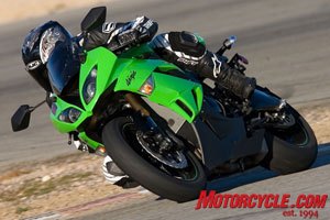 Sweeping revisions to the 600cc Ninja made for a bike that has best top-end power, sublime mid-range, premium brakes and an excellent chassis. The combo of high marks in those areas made the ZX-6R the overall winner of our annual Supersport Shootout.