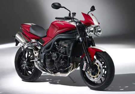 Triumph is offering several special edition models such as the Speed Triple SE.