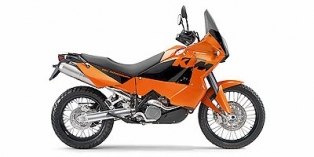 2005 KTM 950 Adventure Orange